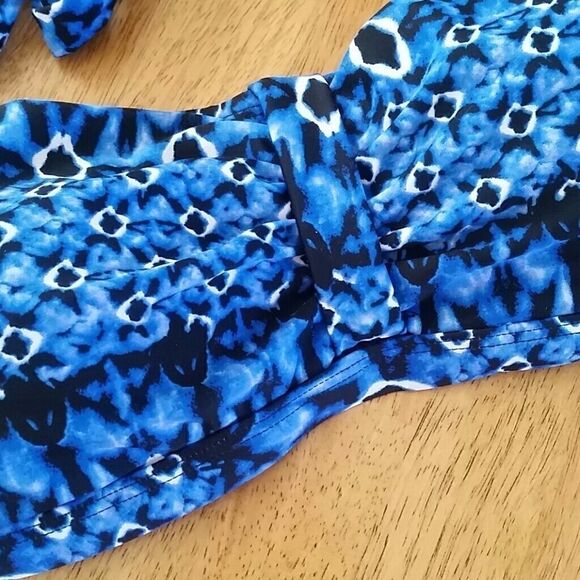 𝅺SWIM SEXY PlUS SIZE TRIBAL BANDEAU - Picture 5 of 8